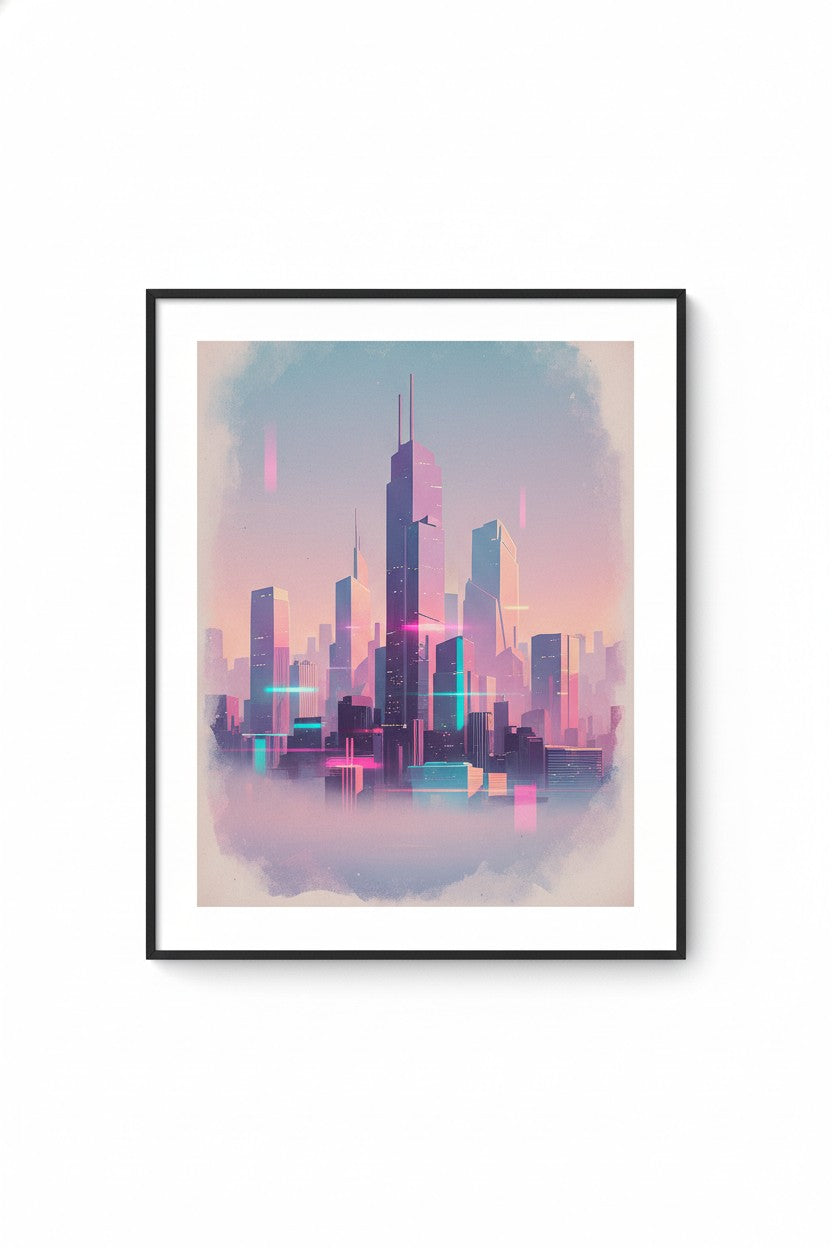Abstract Neon Reverie main artwork