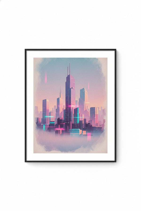 Abstract Neon Reverie main artwork