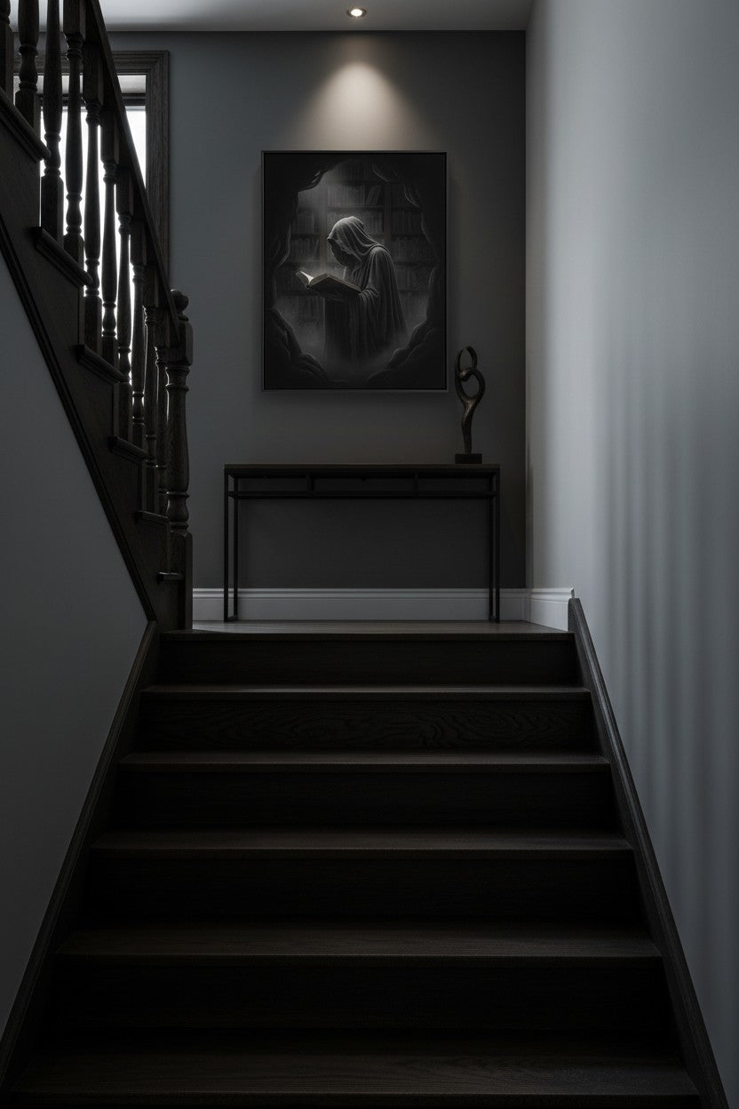 Academic Spectre: Quiet Despair Museum-Quality Art Print wall art room scene 3