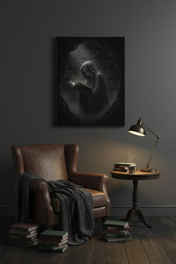 Academic Spectre: Quiet Despair Museum-Quality Art Print wall art room scene 5