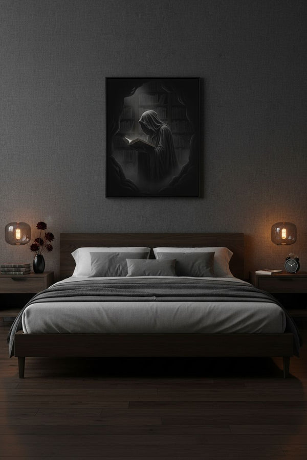 Academic Spectre: Quiet Despair Museum-Quality Art Print wall art room scene 6