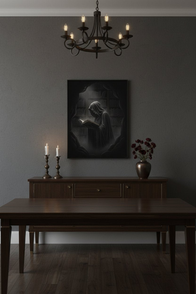 Academic Spectre: Quiet Despair Museum-Quality Art Print wall art room scene 7