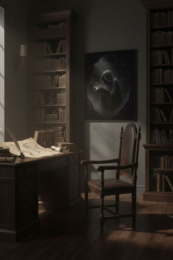 Academic Spectre: Quiet Despair Museum-Quality Art Print wall art room scene 8