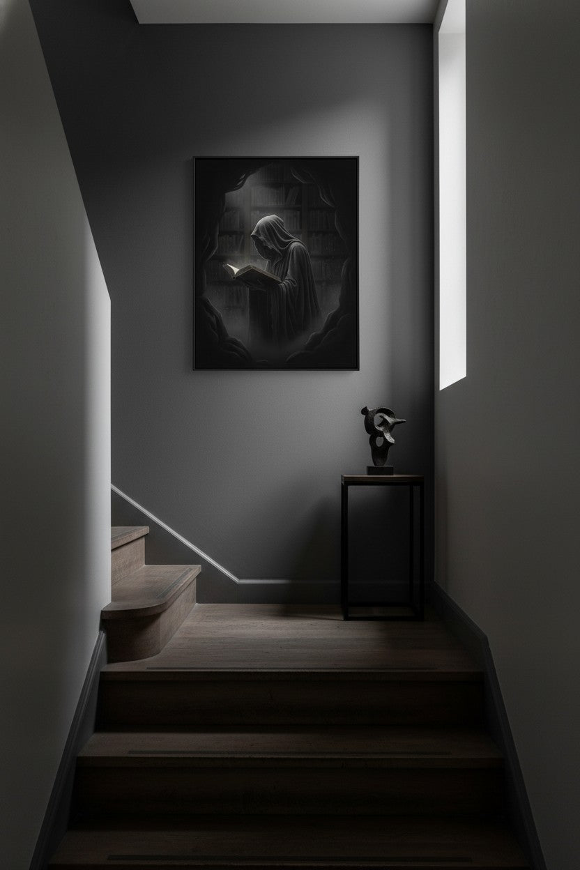 Academic Spectre: Quiet Despair Museum-Quality Art Print wall art room scene 9