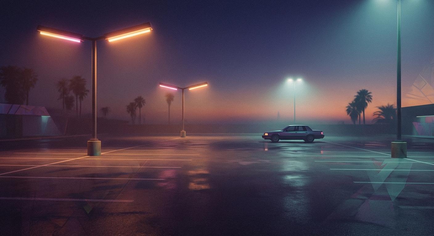 Amber Echoes of the Midnight Lot