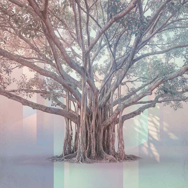 Arboreal Echoes in the Neon Dusk