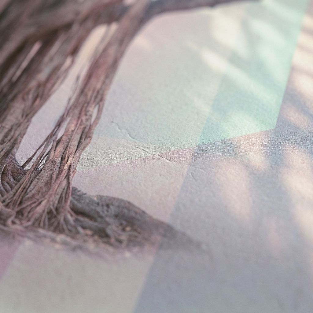 Arboreal Echoes in the Neon Dusk