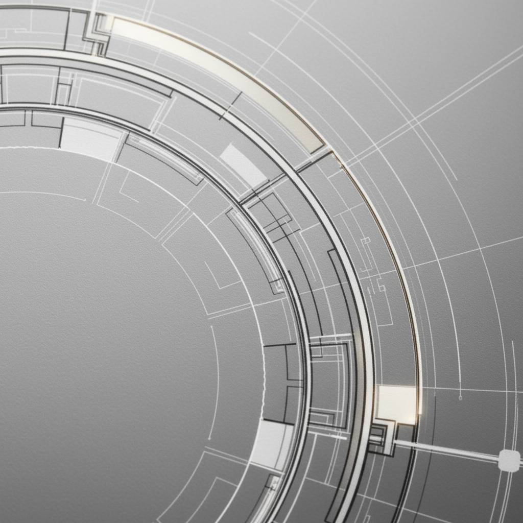 Architectural Ring Structure Fine Art Print detail close up 12