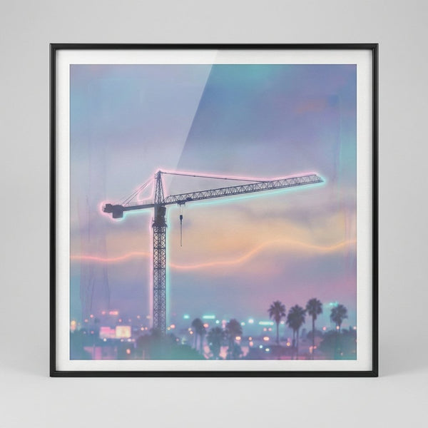 Celestial Crane in Quietude