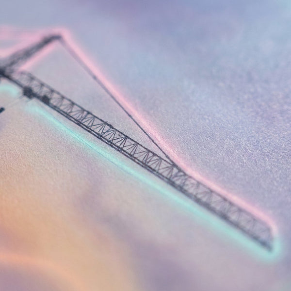 Celestial Crane in Quietude