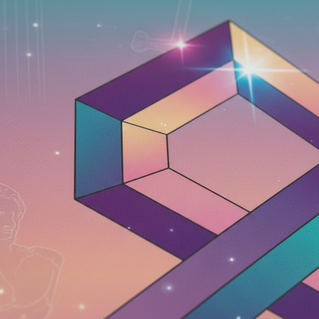 Dreamscape Geometric Reverie detail close up 11