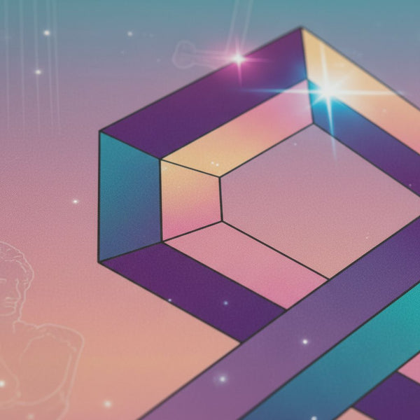 Dreamscape Geometric Reverie detail close up 11