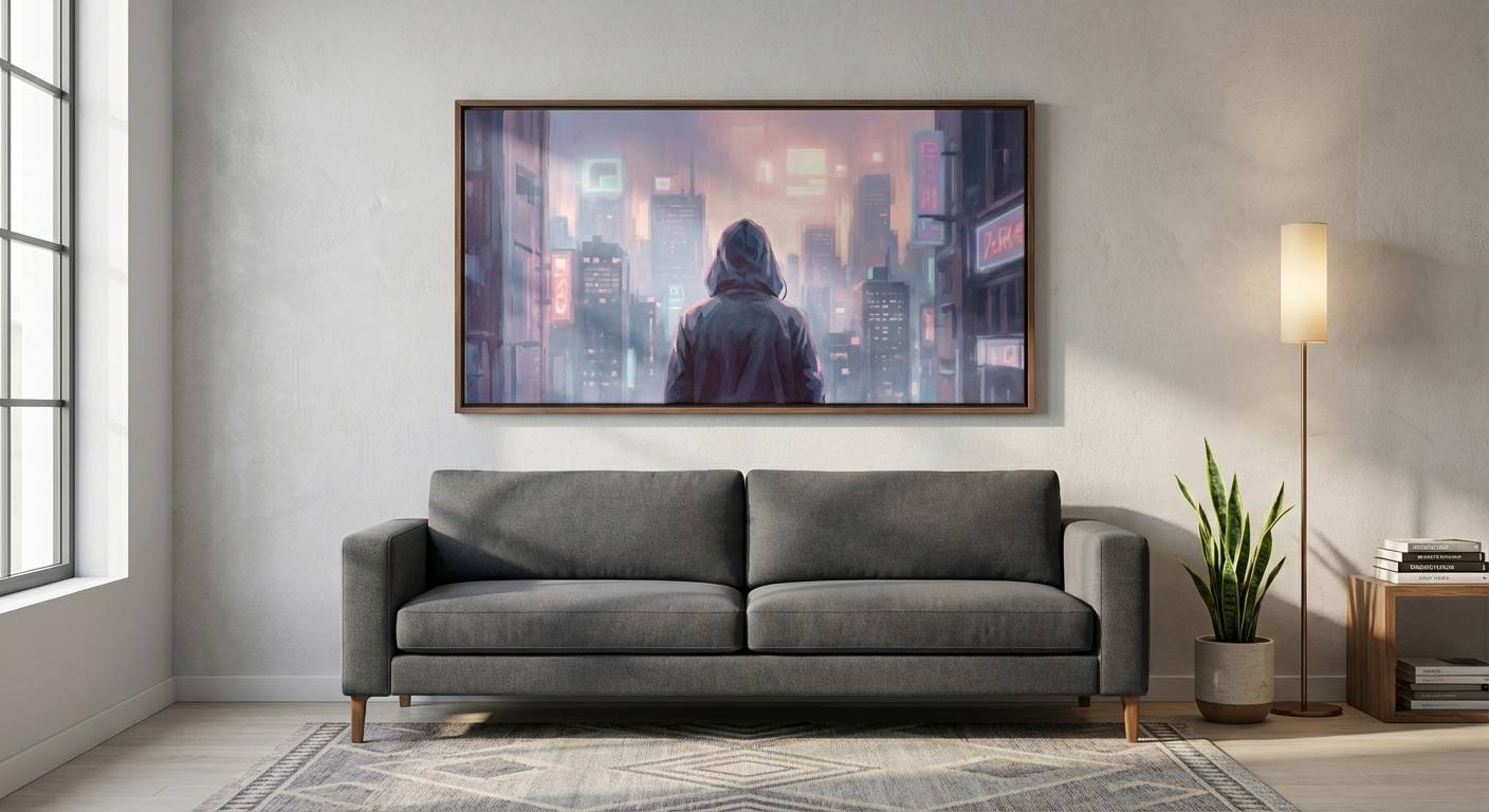 Echoes of a Distant Urban Glow