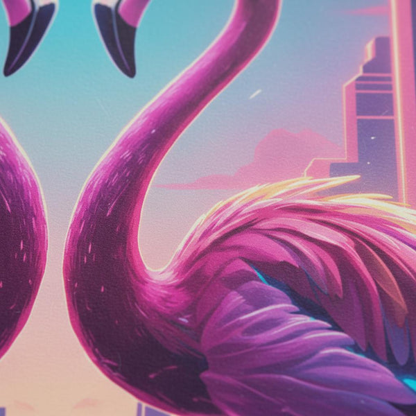 Electric Flamingo Dusk Reverie detail close up 12