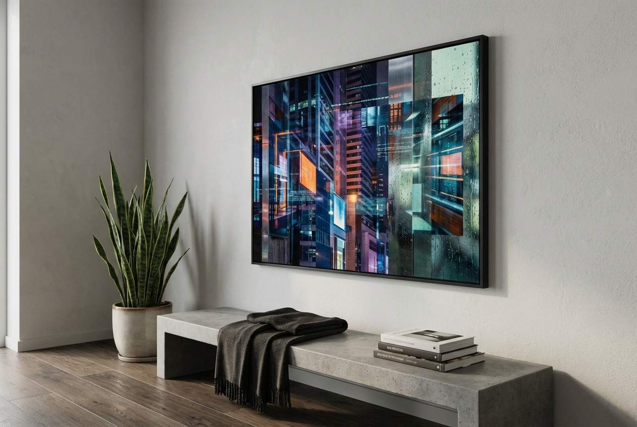 Fragments of a Vertical Metropolis