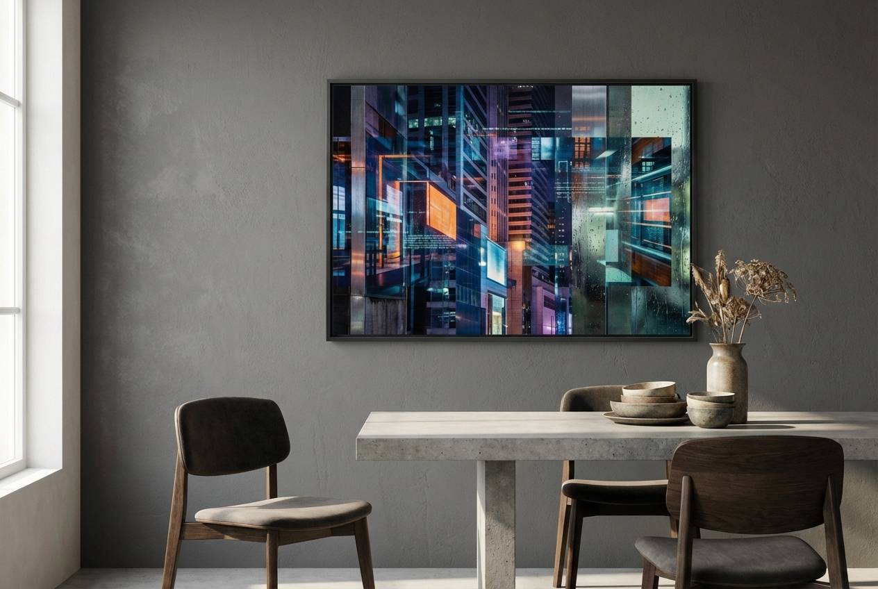 Fragments of a Vertical Metropolis