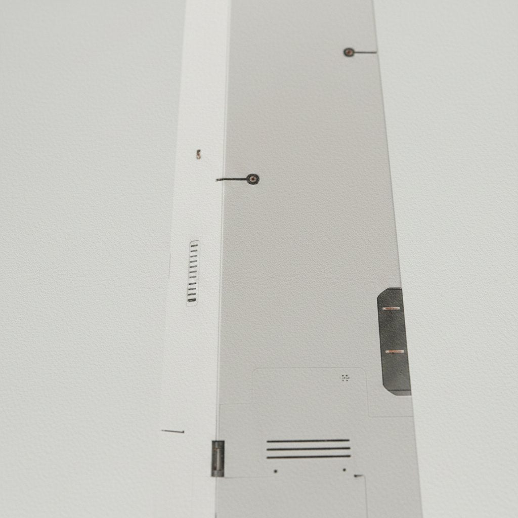 Geometric Ascent Study: Minimal Tech Obelisk Fine Art detail close up 12