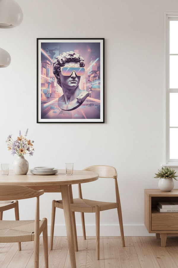 Late Night Pop Graffiti Dreamscape wall art room scene 10
