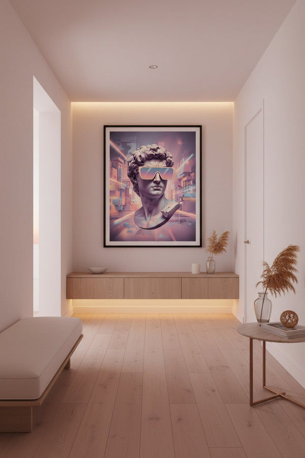 Late Night Pop Graffiti Dreamscape wall art room scene 8