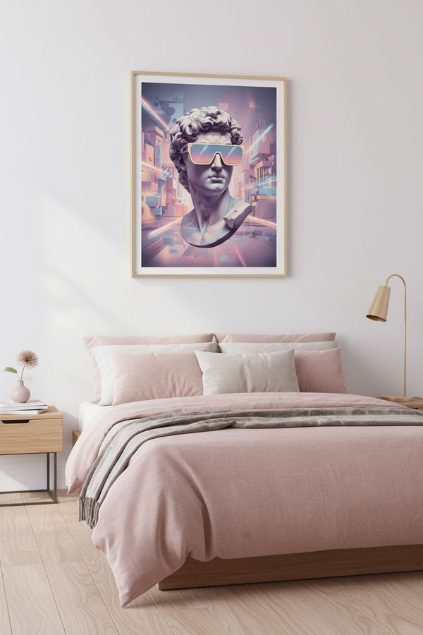 Late Night Pop Graffiti Dreamscape wall art room scene 9