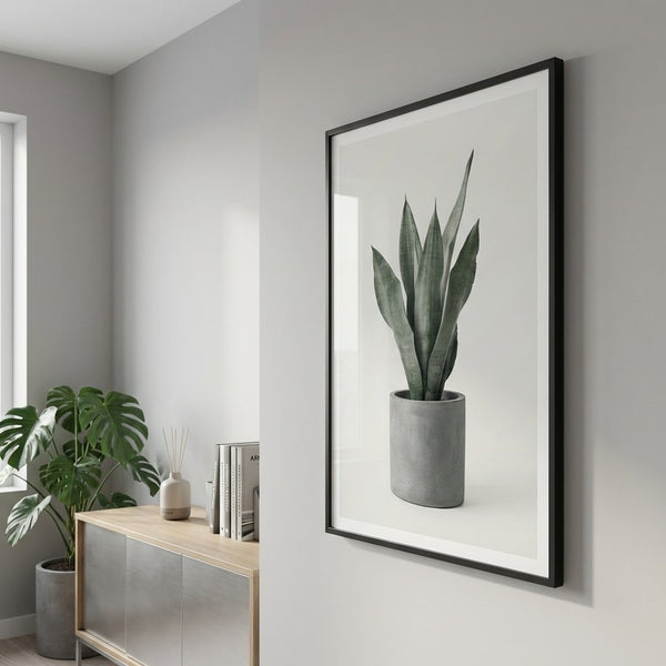 Linear Botanical Presence in Void