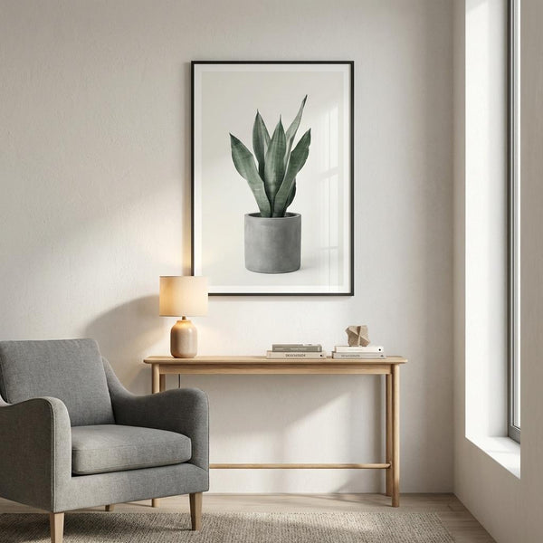 Linear Botanical Presence in Void