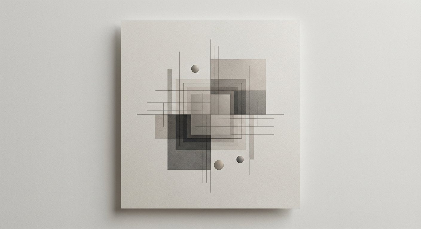 Linear Ocean Structures in Warm Gray