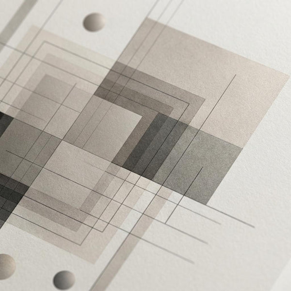 Linear Ocean Structures in Warm Gray
