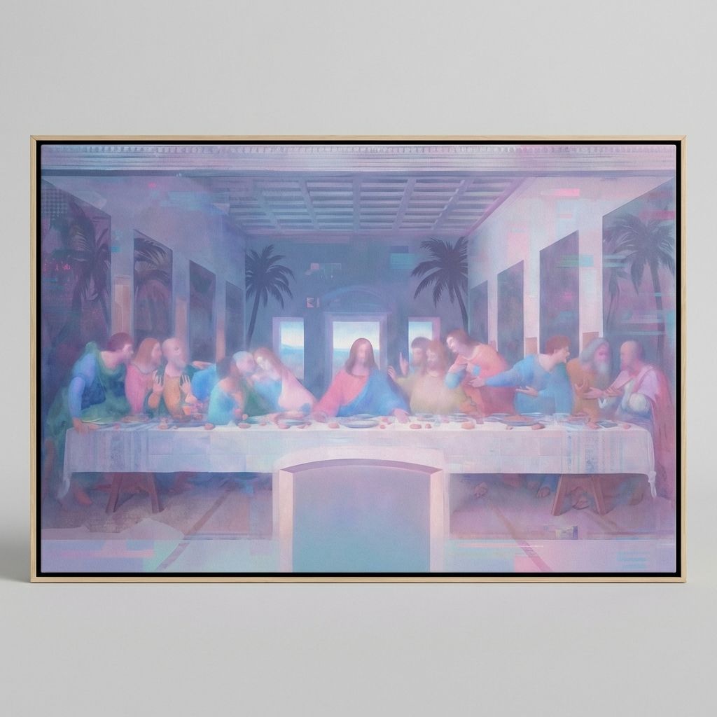 Midnight Gathering in Suspended Blue