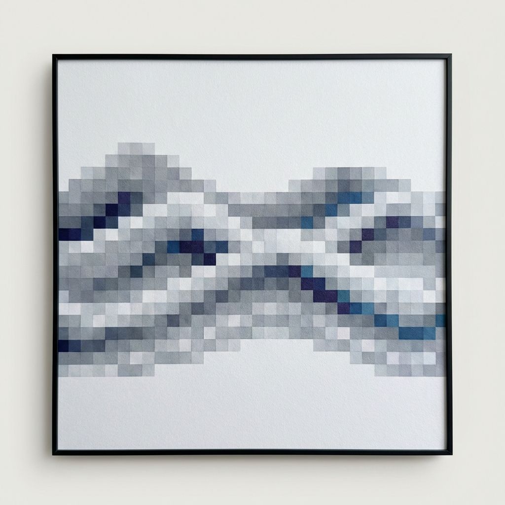 Modular Ocean Composition in Warm Gray