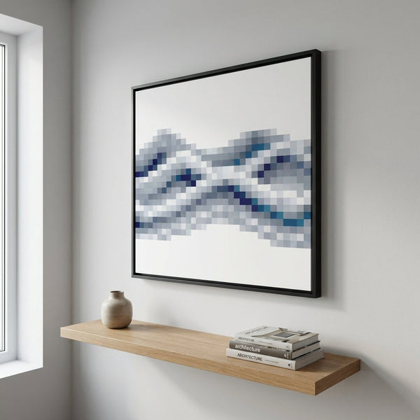 Modular Ocean Composition in Warm Gray
