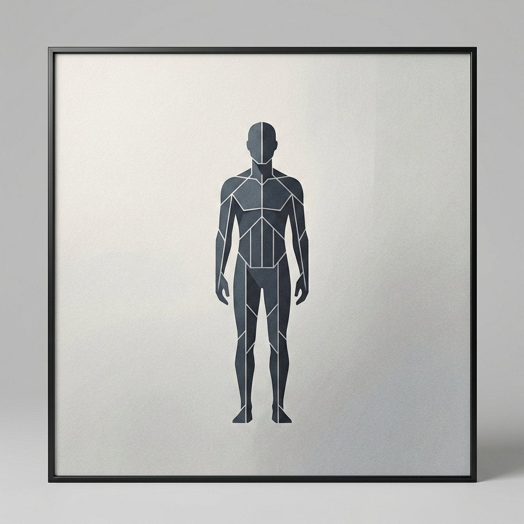 Monochrome Silhouette and Structural Order