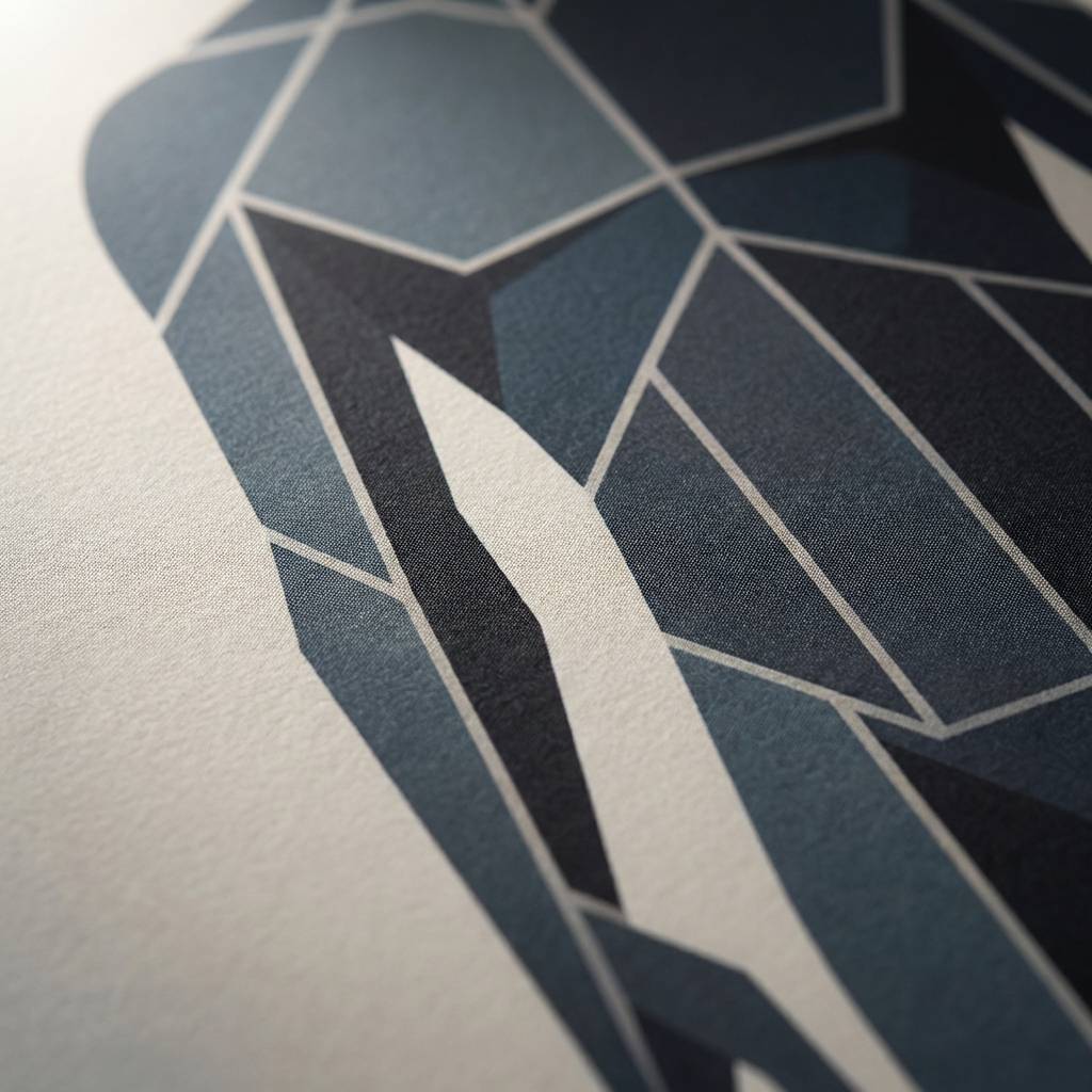 Monochrome Silhouette and Structural Order