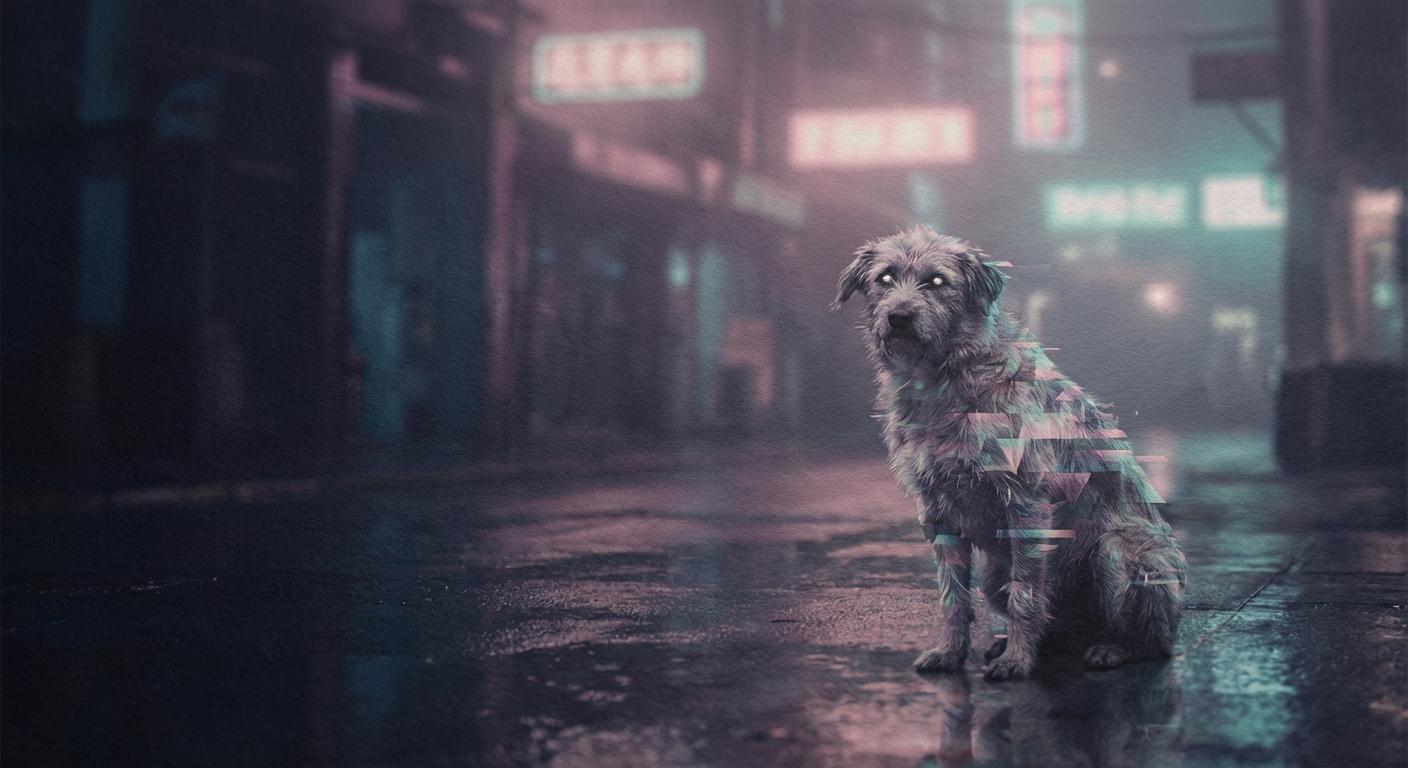 Nocturnal Guardian of the Urban Void