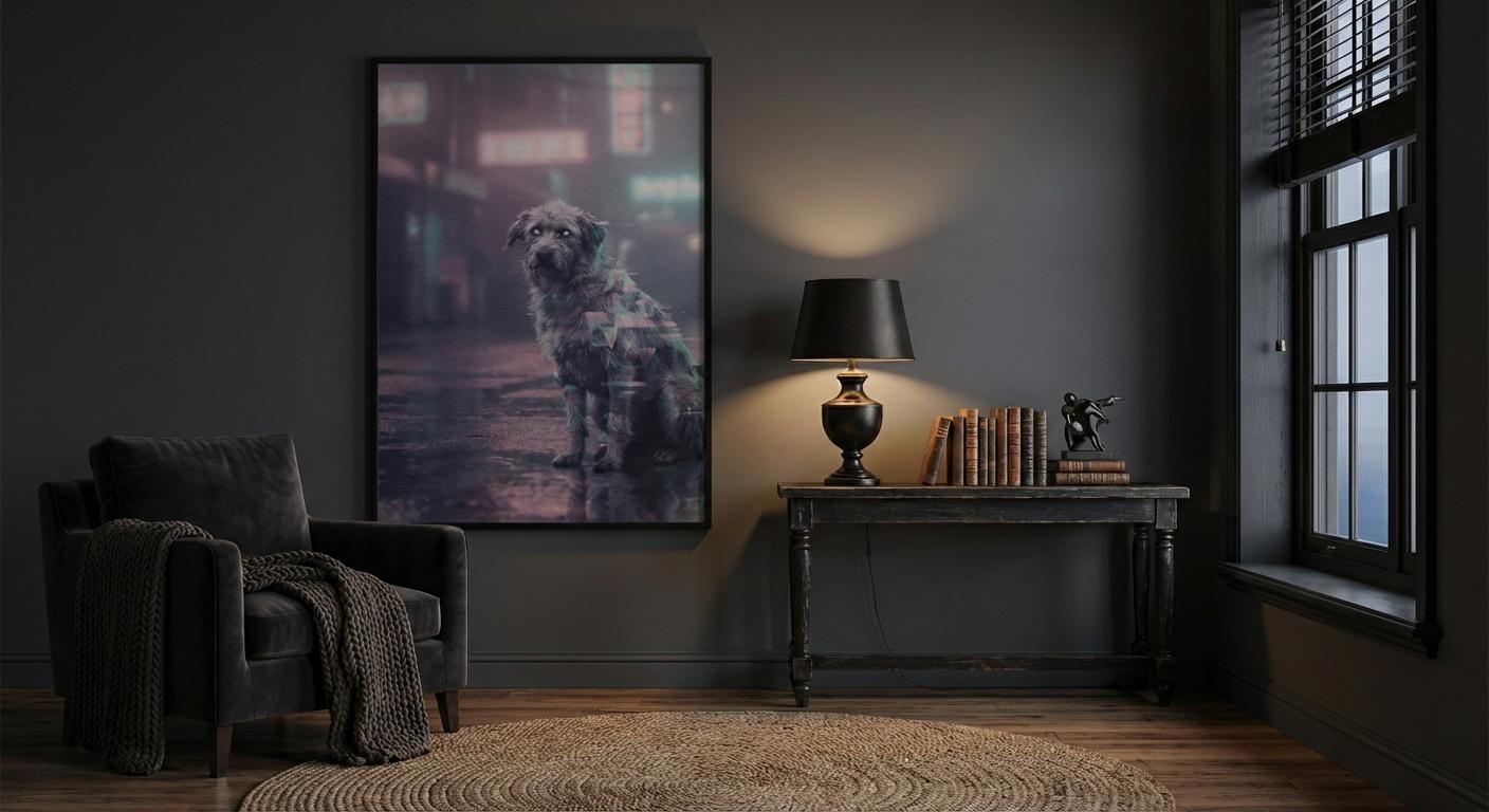 Nocturnal Guardian of the Urban Void