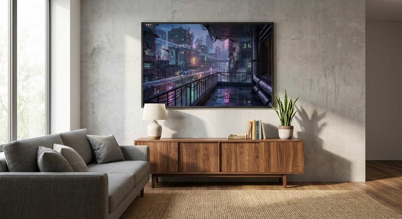 Observation of the Radiant Urban Descent