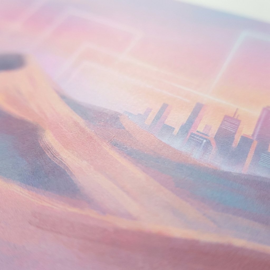 Pale Horizon Glow during Sleepless Hours