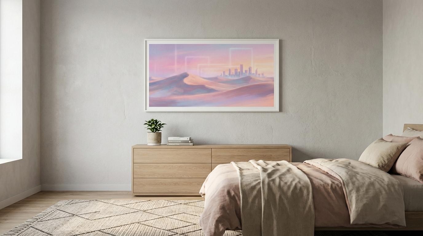 Pale Horizon Glow during Sleepless Hours