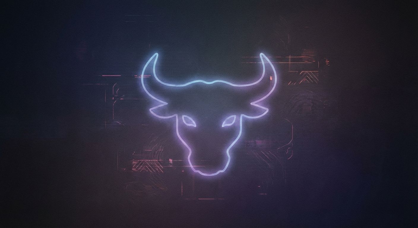 Primal Shadow Bull Head Silhouette Wall Decor