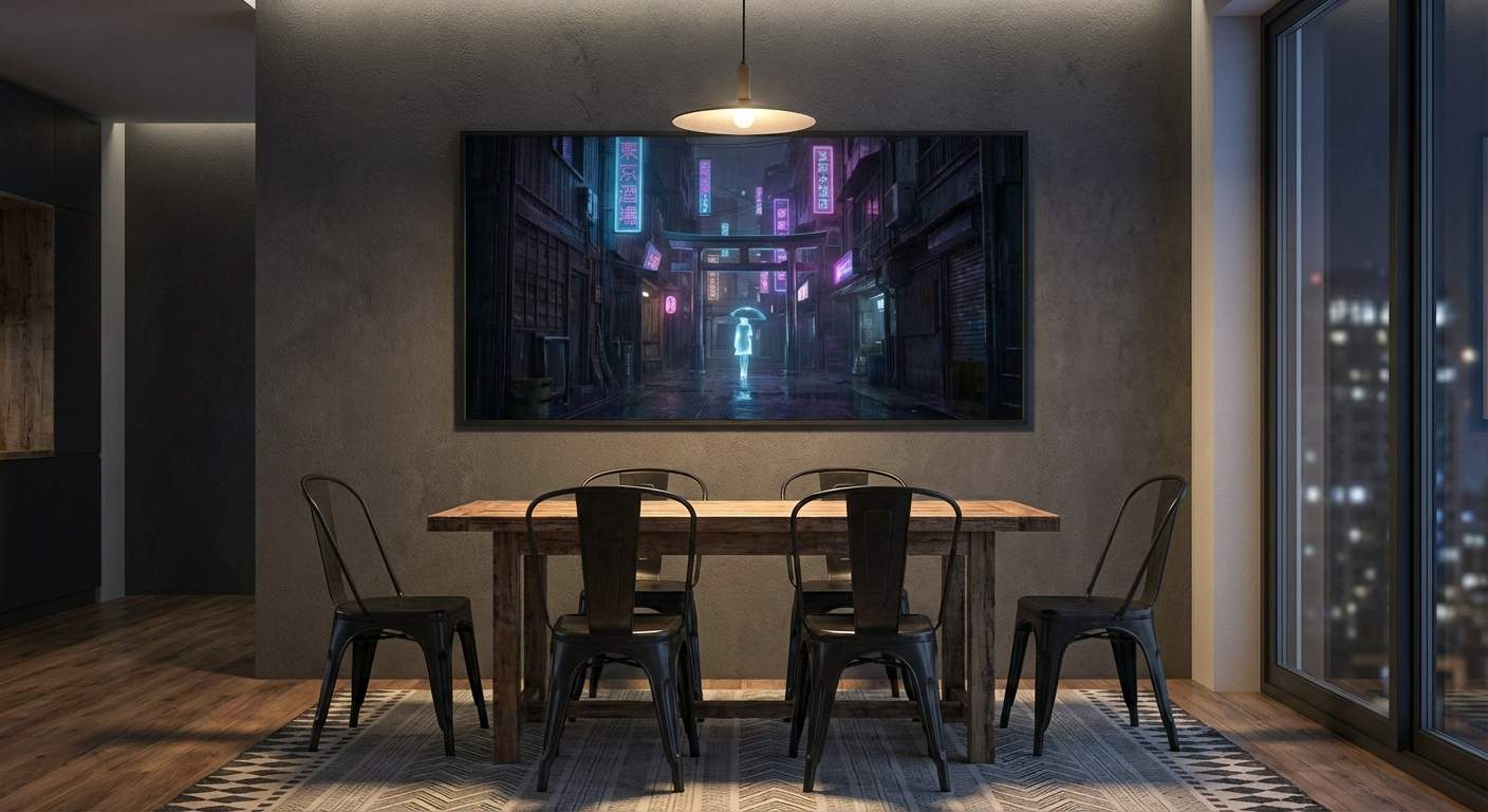 Resonance of the Neon Grid