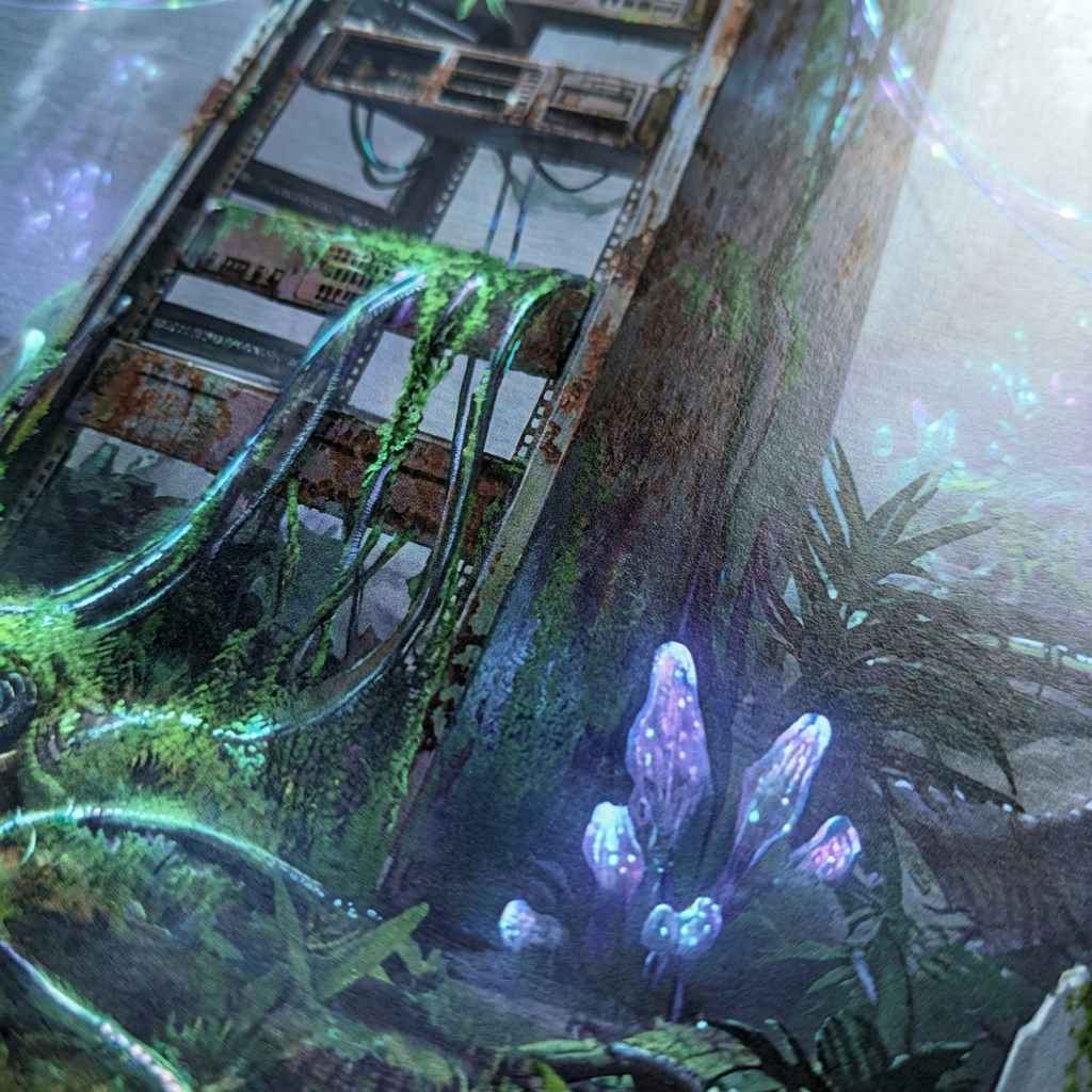 Resonance of the Overgrown Perimeter