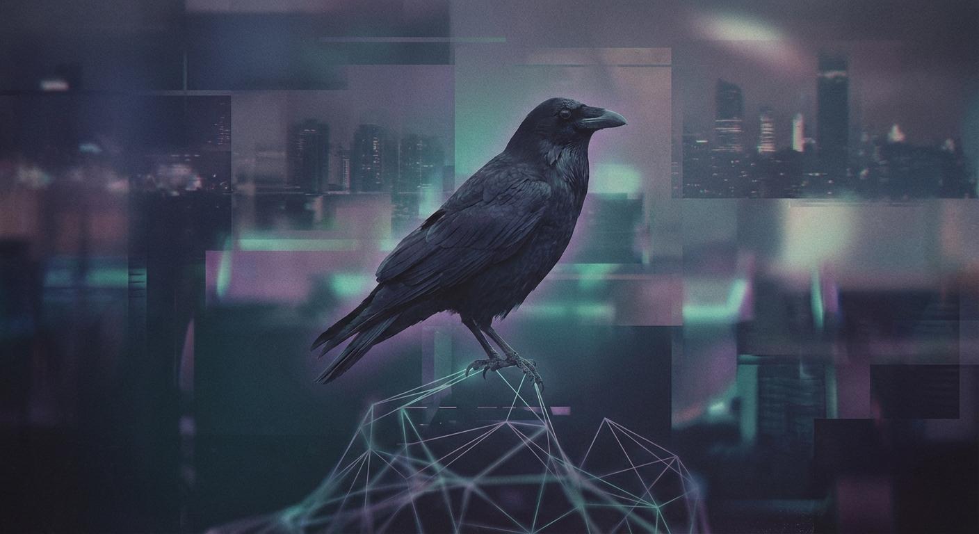 Shadows of the Silver Omen Raven Art