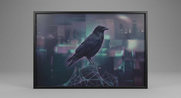 Shadows of the Silver Omen Raven Art