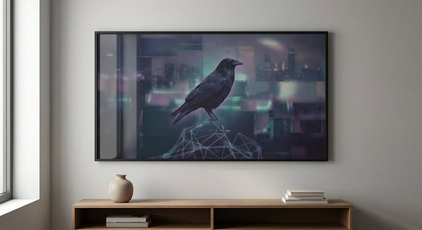 Shadows of the Silver Omen Raven Art