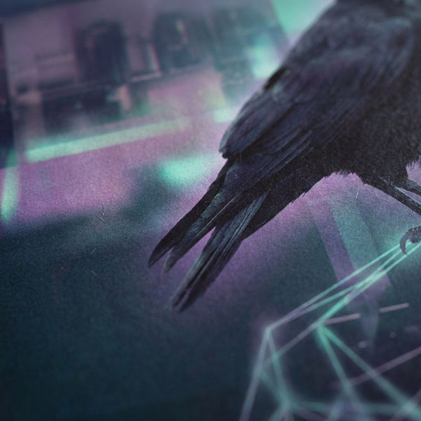 Shadows of the Silver Omen Raven Art