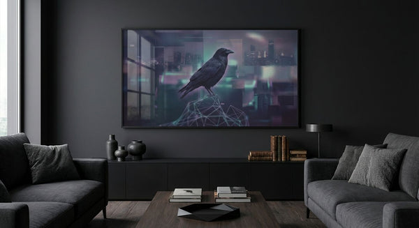 Shadows of the Silver Omen Raven Art