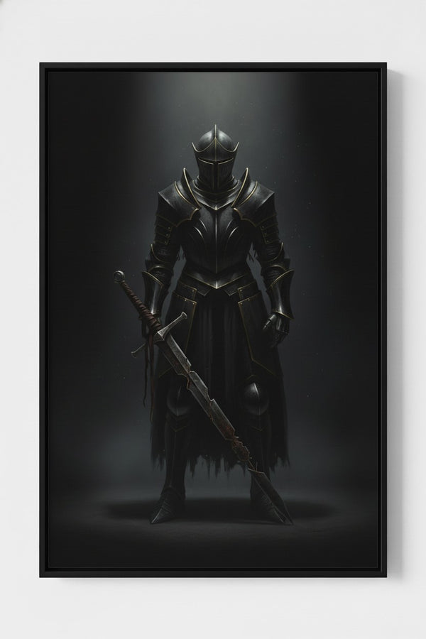 Shattered Valor: Gothic Relic Fine Art main artwork