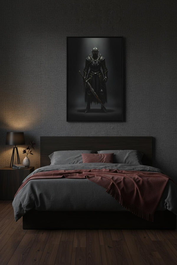 Shattered Valor: Gothic Relic Fine Art wall art room scene 10