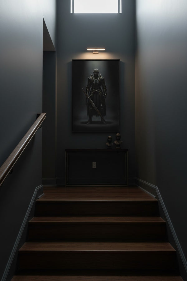 Shattered Valor: Gothic Relic Fine Art wall art room scene 4