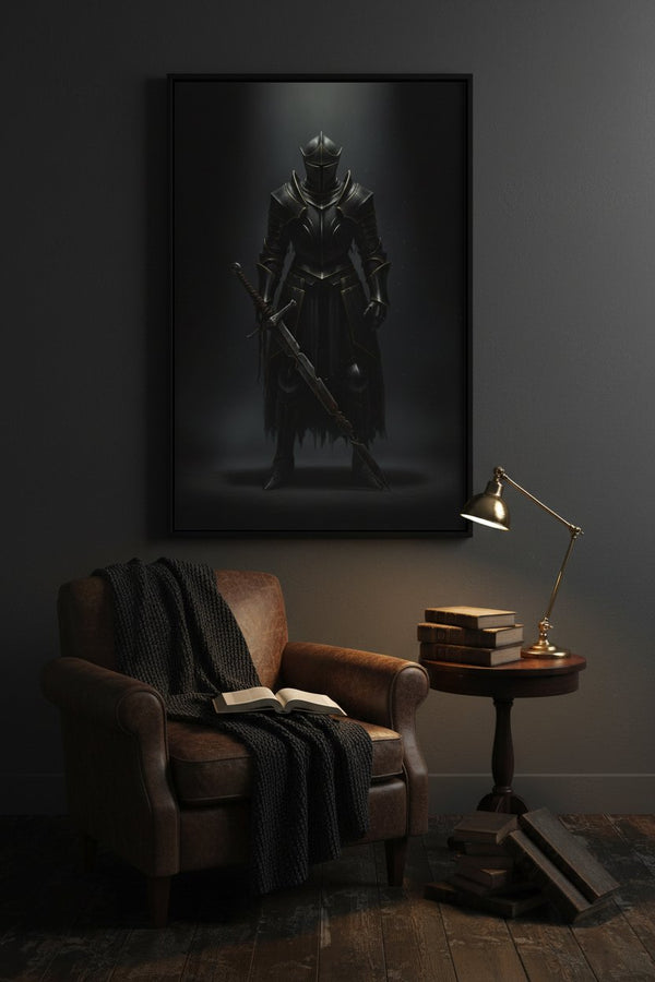 Shattered Valor: Gothic Relic Fine Art wall art room scene 6